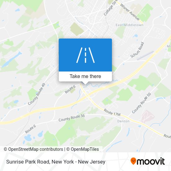 Mapa de Sunrise Park Road