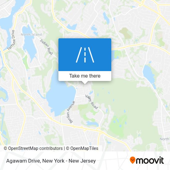 Mapa de Agawam Drive