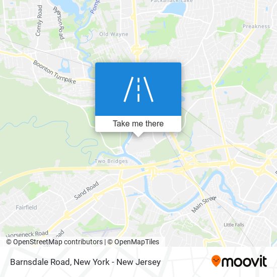 Barnsdale Road map