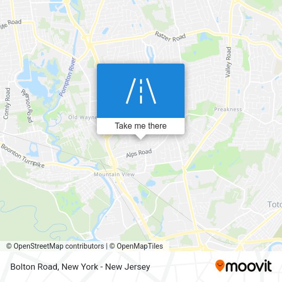 Mapa de Bolton Road
