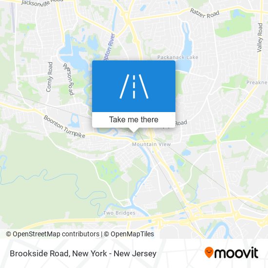 Mapa de Brookside Road