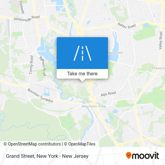 Mapa de Grand Street