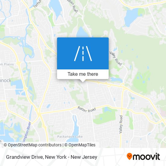 Grandview Drive map