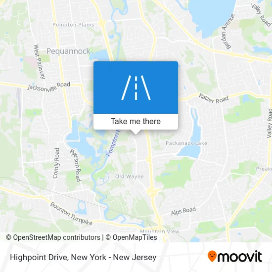Highpoint Drive map