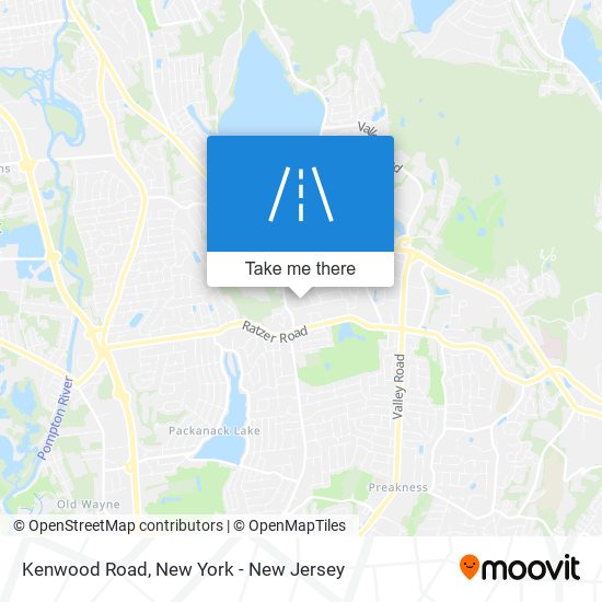 Mapa de Kenwood Road