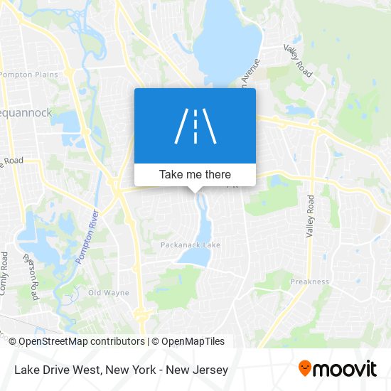 Mapa de Lake Drive West