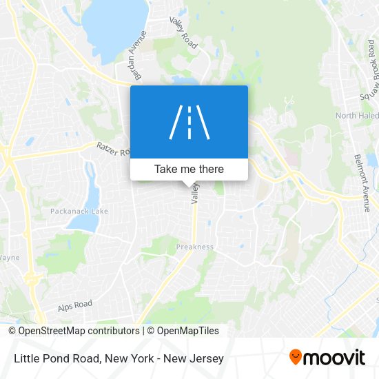 Mapa de Little Pond Road
