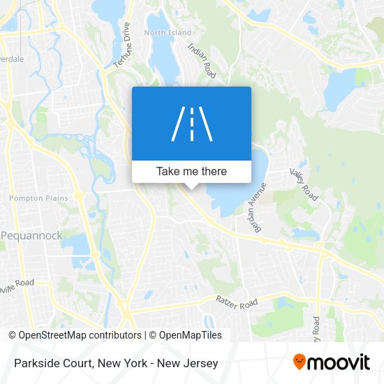 Mapa de Parkside Court