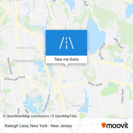 Mapa de Raleigh Lane