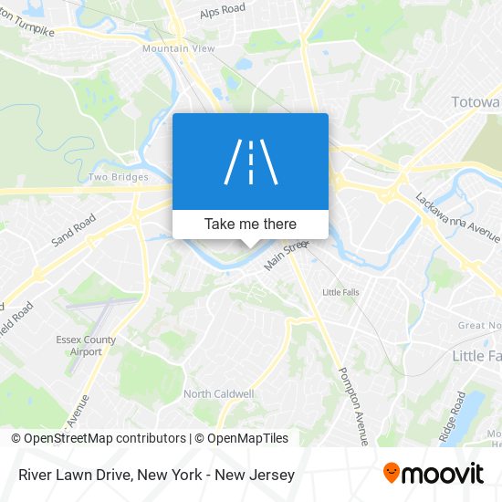 River Lawn Drive map