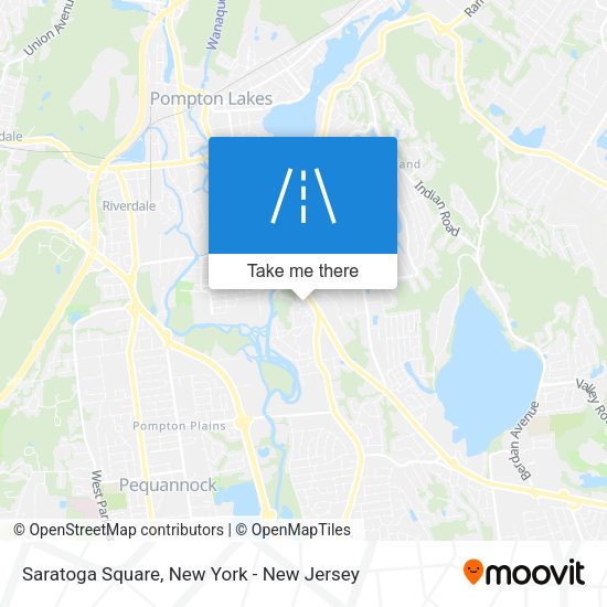 Mapa de Saratoga Square