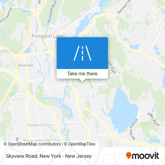 Skyview Road map