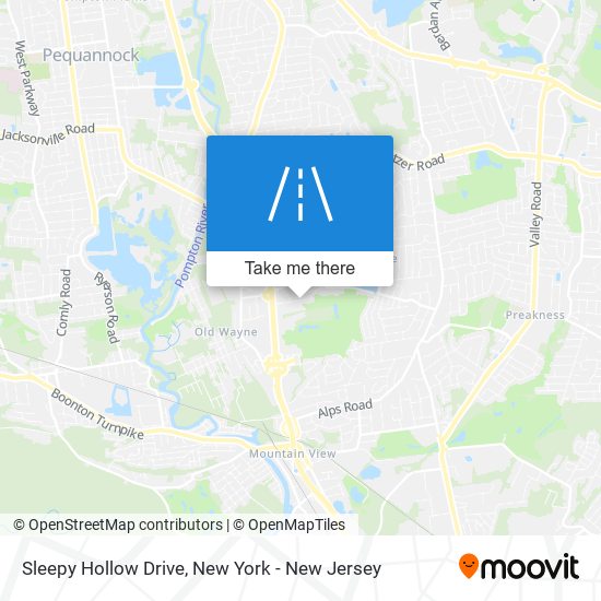 Sleepy Hollow Drive map