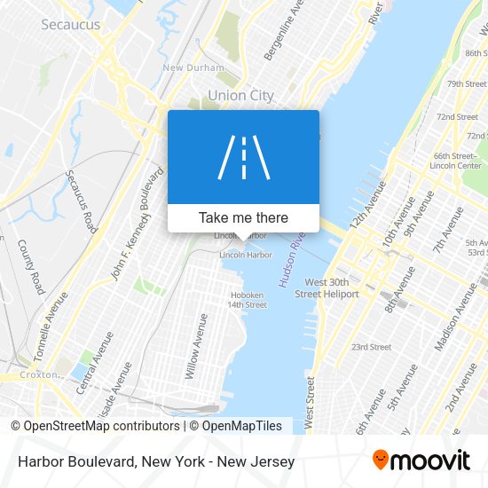 Mapa de Harbor Boulevard