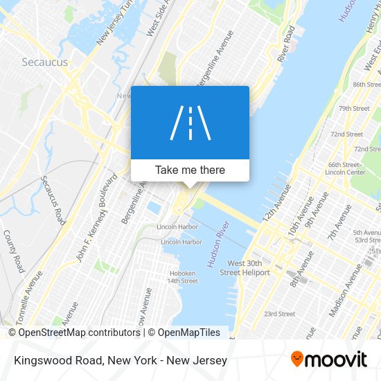 Mapa de Kingswood Road