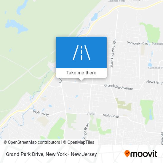 Mapa de Grand Park Drive