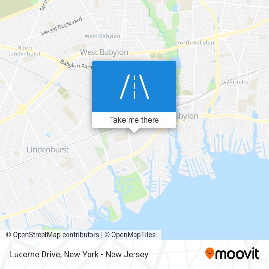 Mapa de Lucerne Drive