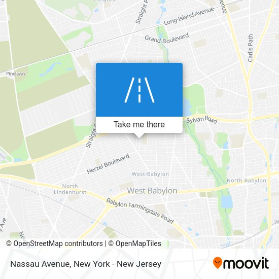 Nassau Avenue map