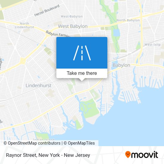 Mapa de Raynor Street