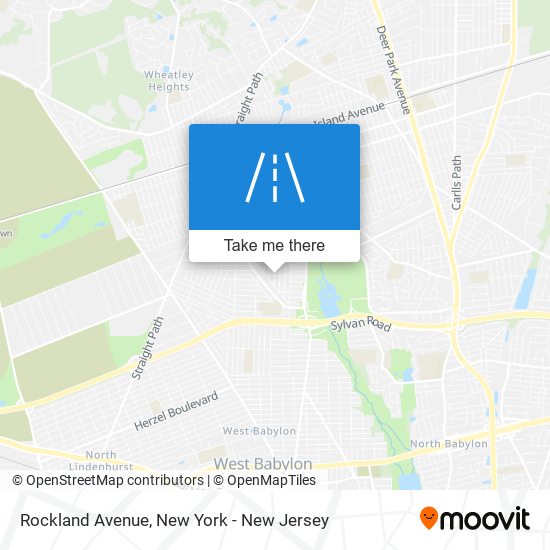 Rockland Avenue map