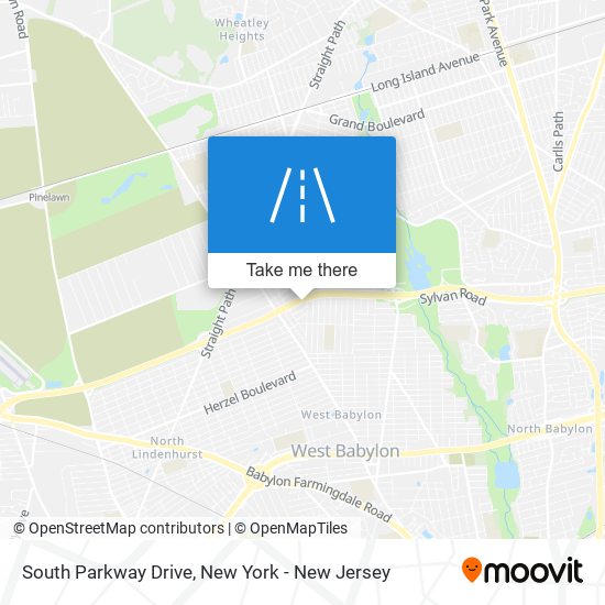 South Parkway Drive map