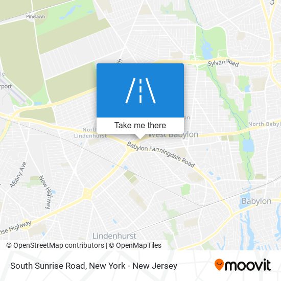 Mapa de South Sunrise Road