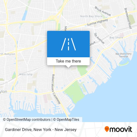 Mapa de Gardiner Drive