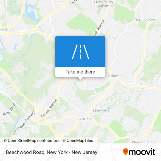 Mapa de Beechwood Road