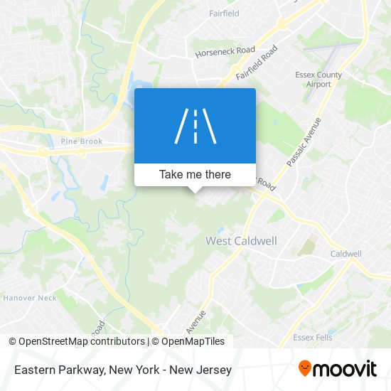 Mapa de Eastern Parkway