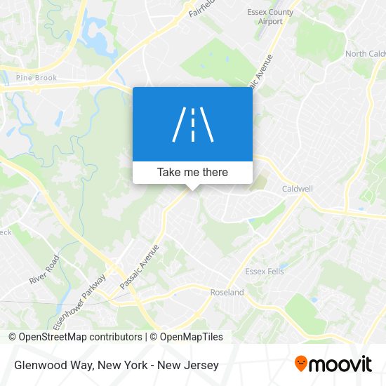 Glenwood Way map