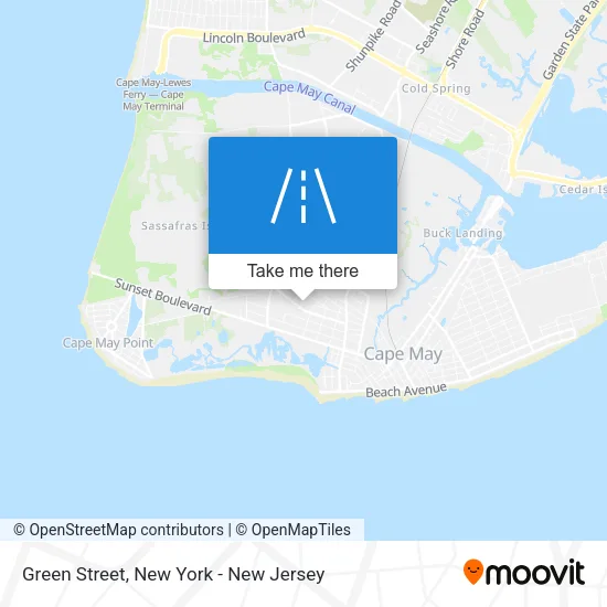 Mapa de Green Street
