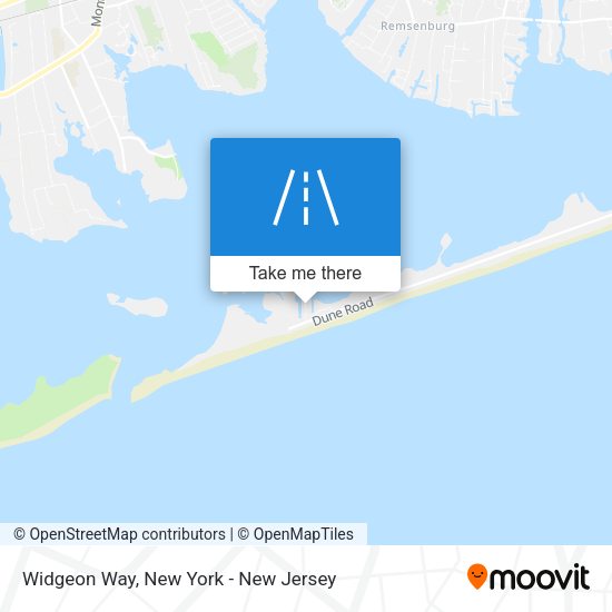 Widgeon Way map