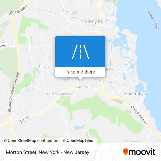 Mapa de Morton Street