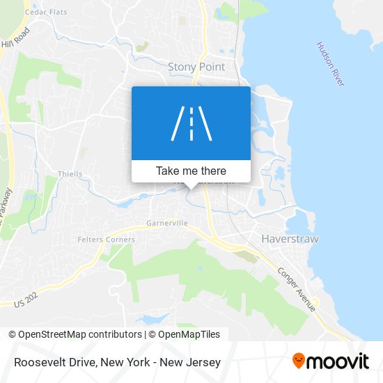 Roosevelt Drive map
