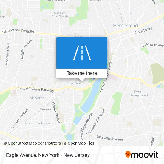 Mapa de Eagle Avenue