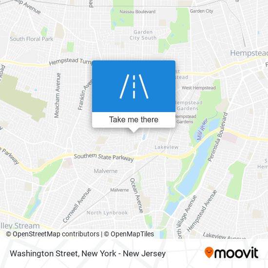 Washington Street map