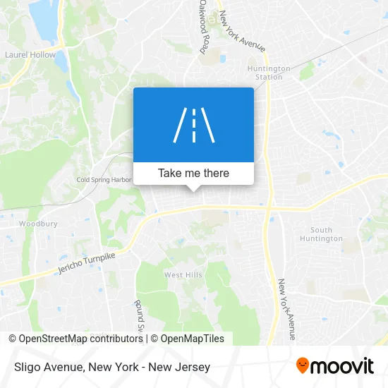 Sligo Avenue map