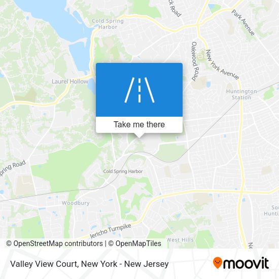 Mapa de Valley View Court