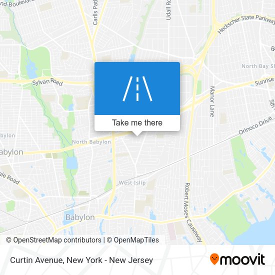 Mapa de Curtin Avenue
