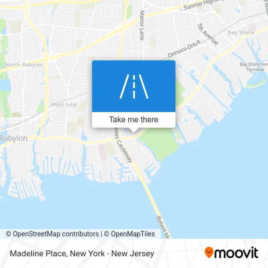 Madeline Place map