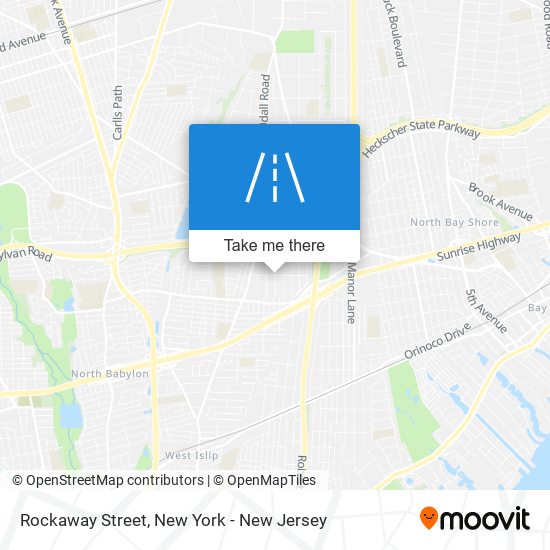 Rockaway Street map