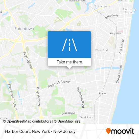 Mapa de Harbor Court