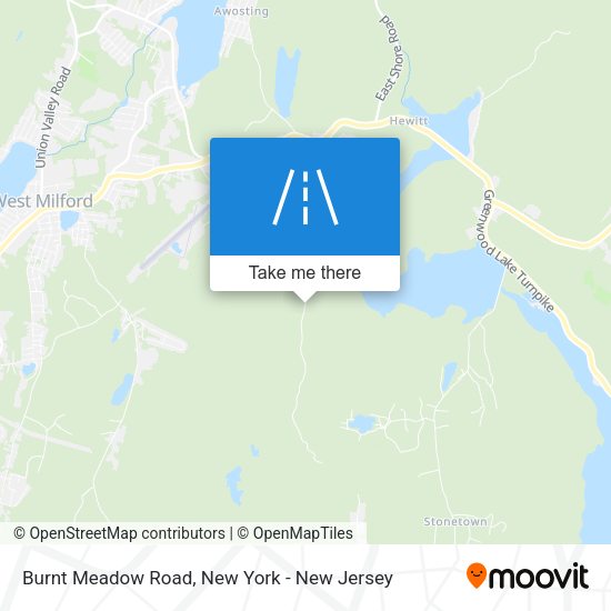 Mapa de Burnt Meadow Road