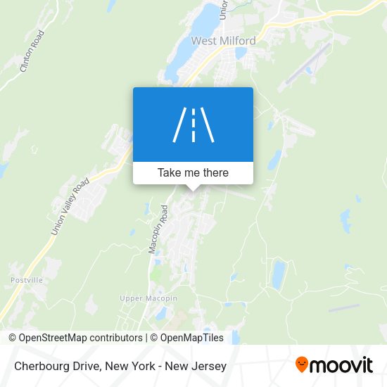Mapa de Cherbourg Drive