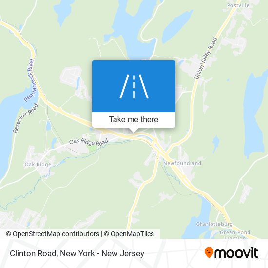 Mapa de Clinton Road