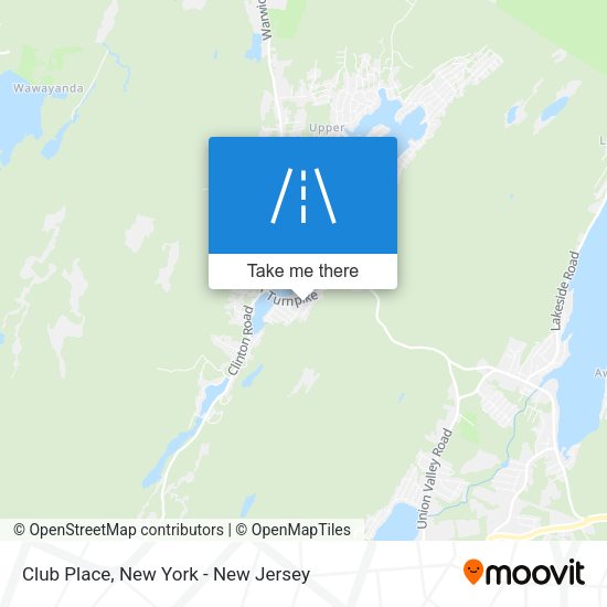 Club Place map