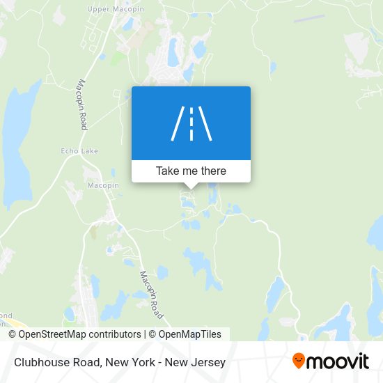 Mapa de Clubhouse Road