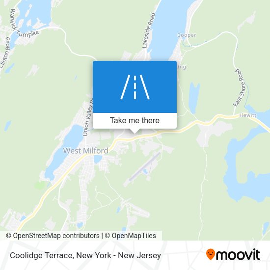 Mapa de Coolidge Terrace