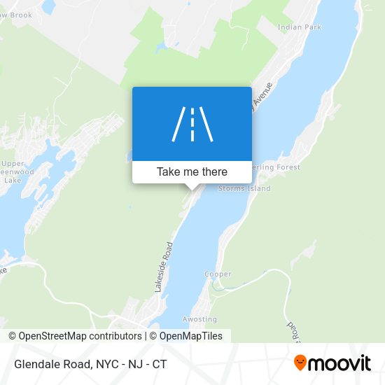 Mapa de Glendale Road
