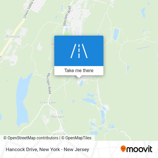 Mapa de Hancock Drive